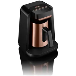 Arzum Türkische Kaffeemaschine, Kaffeekanne Edelstahl 700W Bronze