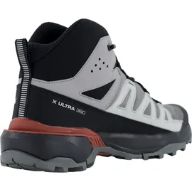 Salomon X Ultra 360 Mid GTX Herren Pewter/Black/Burnt Henna 41 1/3