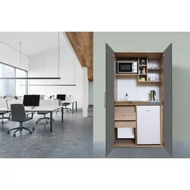 Respekta Peter Glaskeramikkochfeld links grau