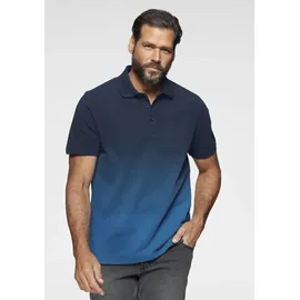 MAN'S WORLD Poloshirt blau 4XL
