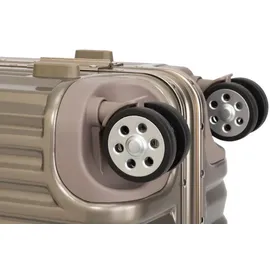 TRAVELHOUSE London 4-Rollen M 65 cm / 67 l gold/silber