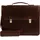 Buckle & Seam Notes Briefcase (14.17"), Notebooktasche, Braun