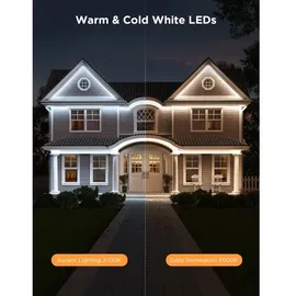 Govee Outdoor Pro SMART RGBICWW LED, Streifen, Phantasy (RGBIC, 1000 cm,