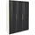 WIMEX Level 150 x 236 x 58 cm weiß/Grauglas