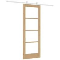 vidaXL Haustür Schiebetür ORKDAL Natur 73,5 x 198,5 cm (1-St)