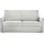 Home Affaire Schlafsofa Goldpoint 162 cm, Dauerschläfer, 120/200cm", 162x85x100 cm Luxus-Microfaser weich: grau (hellgrau), Einzel 2-Sitzer Bettfunktion, Bonell-Federkernmatratze