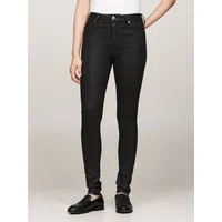 Tommy Hilfiger »HARLEM U SKINNY HW CAL«, mit Tommy Hilfiger Logo-Badge schwarz