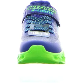 SKECHERS Vortex 2.0 Navy Synthetic / Textile / Lime & Blue Trim 34