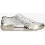 Candice Cooper Rock Patch S-Sneakers aus Leder, Gold 39 - 39 EU