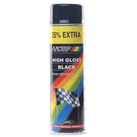 MOTIP Lack 04005 Schwarz glänzend 0,5 l