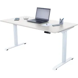 Schreibtisch elektrisch höhenverstellbar, Ergonomische Arbeitstisch, Gestell und Tischplatte