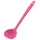 KOCHBLUME Schöpfkelle S | Premium-Silikon & BPA frei| Hitzbeständig | Spülmaschinenfest | 26cm | Farbe: pink