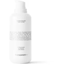 Transparent Lab Vitamin Enriched Bodylotion 400 ml