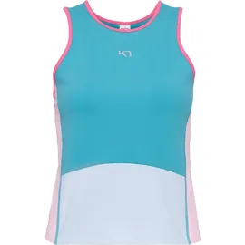 KARI TRAA Linnea ärmelloses T-shirt Blau L