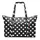 Reisenthel mini maxi travelbag Dots White Schwarz