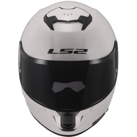 LS2 FF808 Stream II Solid, Integralhelm - Weiß - XS