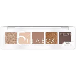 Catrice  Set Lidschatten Mini Lidschattenpalette 5 In A Box - 10 Golden Nude Loo  in Braun, Einheitsgrösse