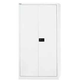 BISLEY Stahlschrank Universal E722A03696 verkehrsweiß 91,4 x 40,0 x 180,6 cm, aufgebaut