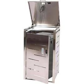 Mendler Mülltonnenverkleidung HWC-E83 103 x 60 x 62 cm grau