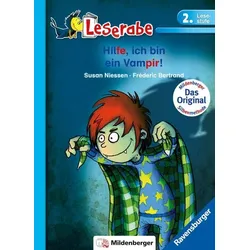 Hilfe, ich bin ein Vampir - Leserabe 2. Klasse - Erstlesebuch ab 7 Jahren