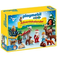 Playmobil 1.2.3. Adventskalender 2017 Waldweihnacht - Bunt