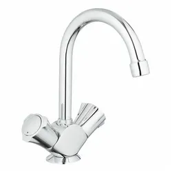 Grohe Costa Zweigriff Waschtisch Armatur mit Rohrauslauf chrom