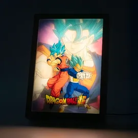 Grupo Erik GPE81217 × Dragon Ball Super LED-Druck mit Rahmen