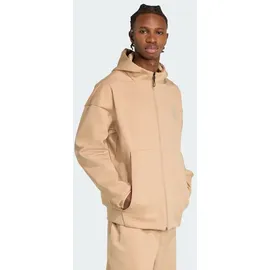 adidas New Z.N.E. Zip-Hoodie - warm sandstone/clay brown M