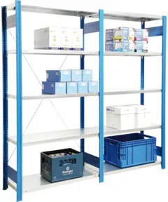 Regalwerk BERT-Standardregal für Lager Anbaufeld LR 5010  HxBxT 2000x875x300 mm