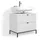 livinity® Waschbeckenunterschrank Aterno 2 Auszüge 70 x 63 x 45,1 cm Weiß
