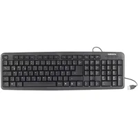 Pearl USB-Standardtastatur mit Ziffernblock, QWERTZ, schwarz