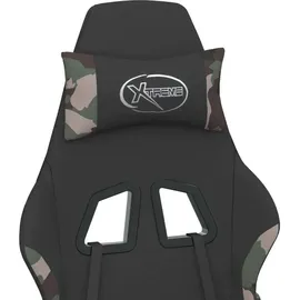 vidaXL Gaming-Stuhl Schwarz
