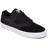 DC Shoes Kalis Vulc Skateboardschuhe, Black White, 39 EU