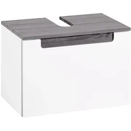 WELLTIME Waschbeckenunterschrank Siena 60 x 40 cm Weiß