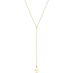 Elli Y-Kette Flugzeug Travel 925 Sterling Silber Ketten   Damen 