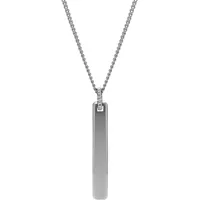 Fossil Collier JF03988040 Edelstahl Silber 65 cm