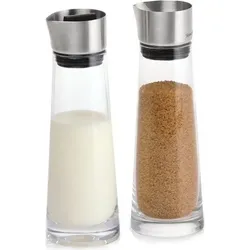 Macchiato Zuckerdose und Milchkännchen