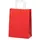 MAILmedia Papiertüte Gewundener Griff 320 x 120 x 410 mm 15.7 L rot 200 Stück