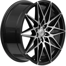 Axxion AX9 9 x 20 5 x 108 ET48 ML63,4 Schwarz