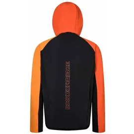 Rock Experience Inuit Tech Softshelljacke - Caviar / Cherry Tomato / Persimmon Orange - S