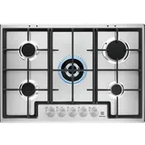 Electrolux Kochplatte 5 Gasbrenner 75 cm Silber