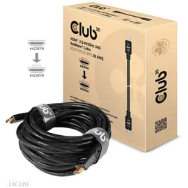 Club 3D HDMI-Kabel CAC-2313 10 m Schwarz