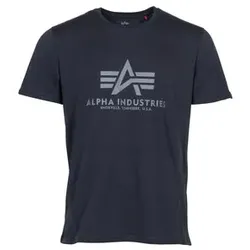 Alpha Industries Basic T-Shirts blau, XXL