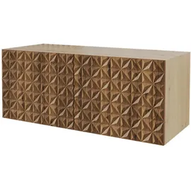 altdecor VIRA Lowboard 100 cm x 40 cm x 40 cm Braun/Holzwerkstoff