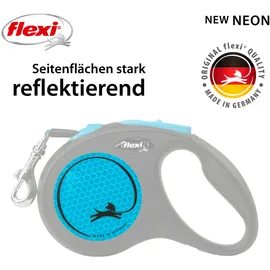flexi New Neon S neon-blau 5 m
