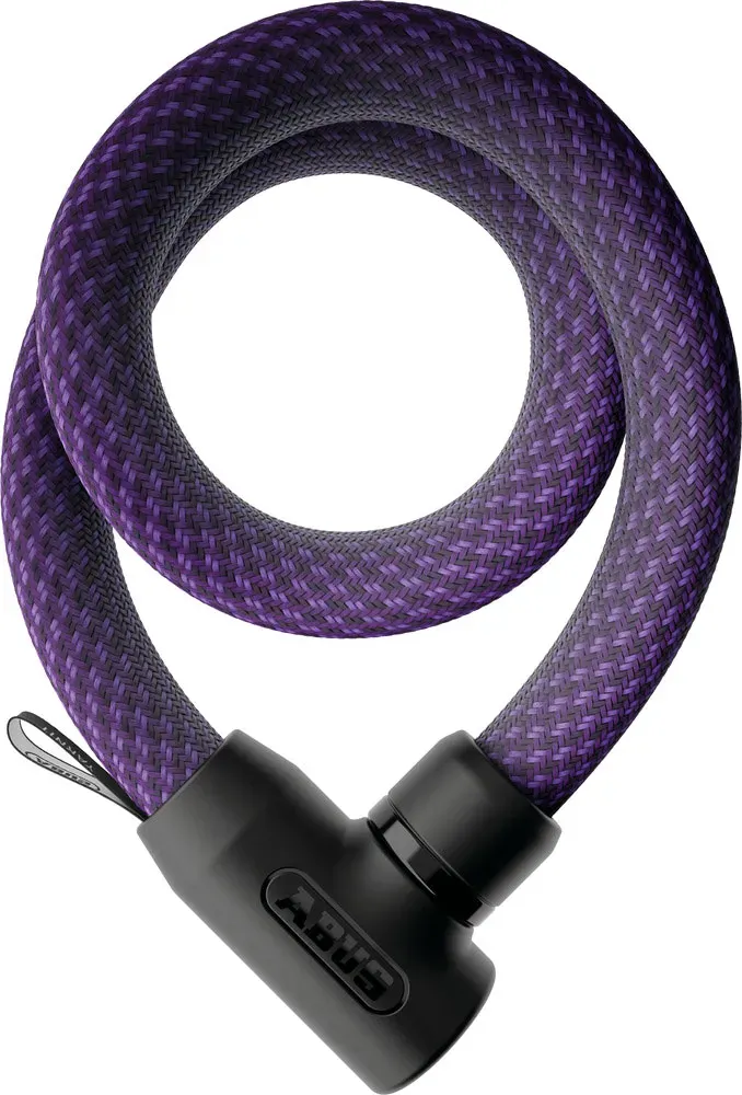 Abus Yarnit 4004K, serrure à câble - Mauve - 110 cm