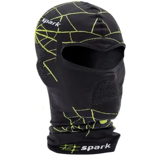 Spark Mono Spider Sturmhaube, schwarz-gelb für Männer