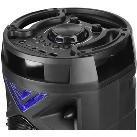 Mediatech Media-Tech tragbarer Lautsprecher, Karaoke, Bluetooth 5.0, 1400W, Mt3182