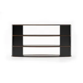 JV Möbel Bücherregal 48 x 134 x 254 cm Braun