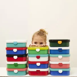 Mepal Campus Brotdose mit Bento-Einsatz und Gabel 750 ml Little Dutch Fairy